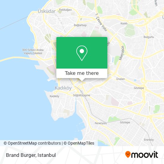 Brand Burger map