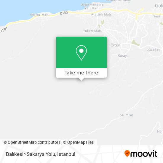 Balıkesir-Sakarya Yolu map