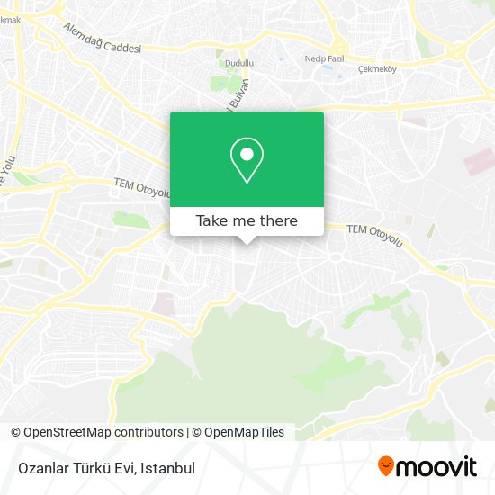 Ozanlar Türkü Evi map