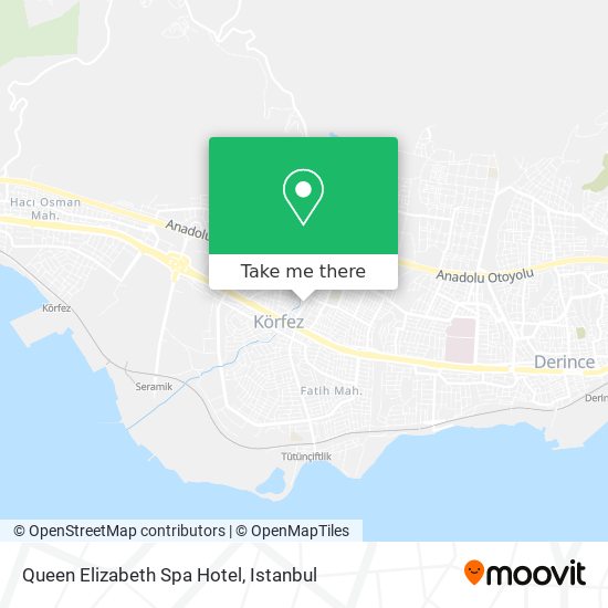 Queen Elizabeth Spa Hotel map