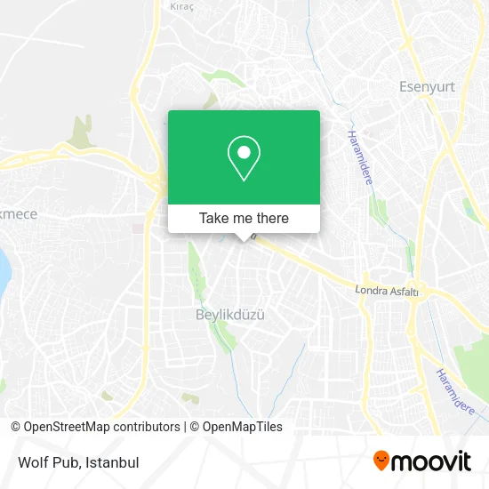 Wolf Pub map