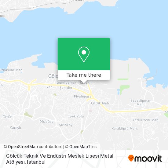 Gölcük Teknik Ve Endüstri Meslek Lisesi Metal Atölyesi map