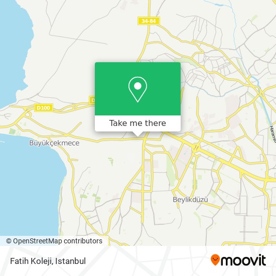 Fatih Koleji map