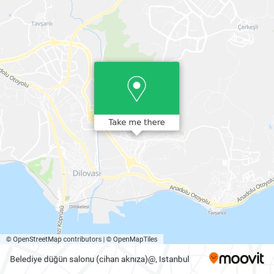 Belediye düğün salonu (cihan aknıza)@ map