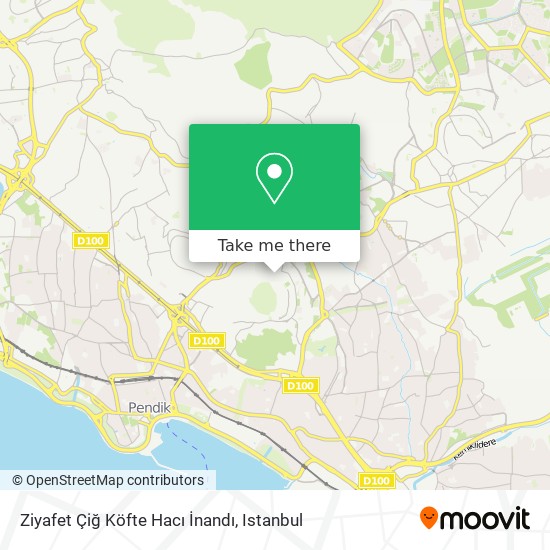 Ziyafet Çiğ Köfte Hacı İnandı map