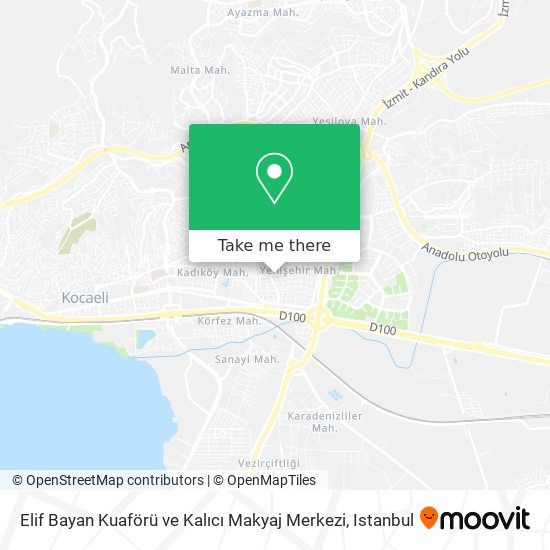 Elif Bayan Kuaförü ve Kalıcı Makyaj Merkezi map