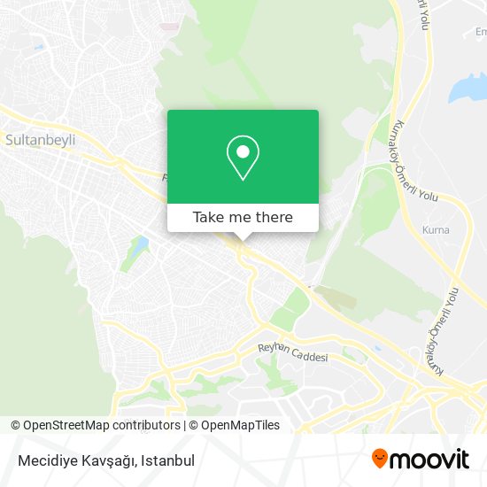Mecidiye Kavşağı map