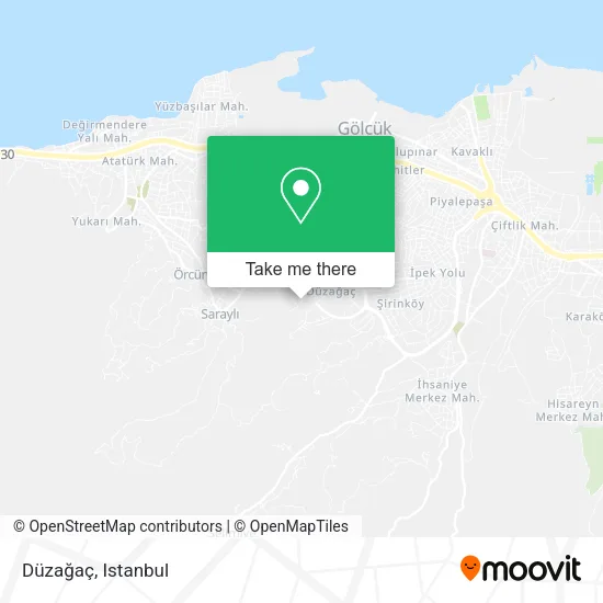 Düzağaç map
