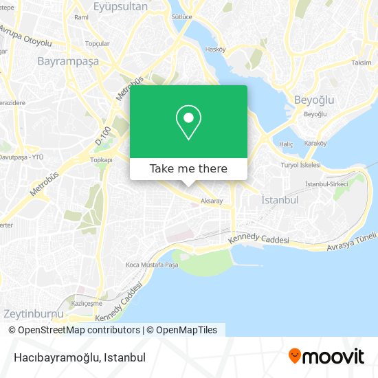 Hacıbayramoğlu map