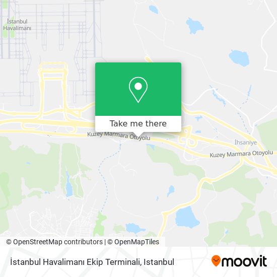 İstanbul Havalimanı Ekip Terminali map