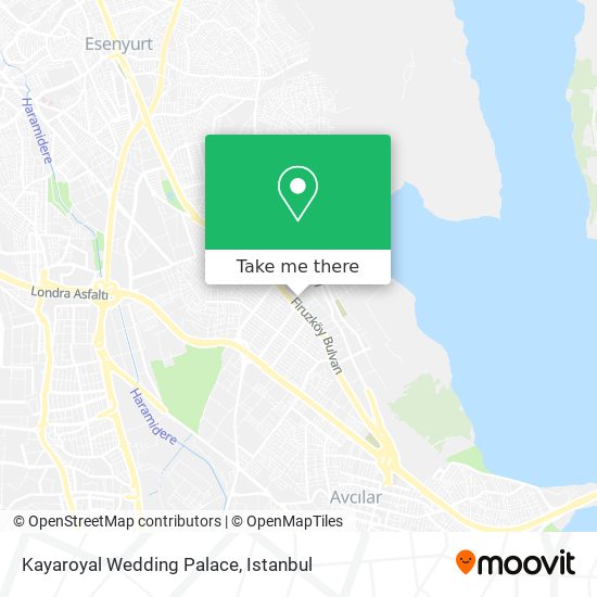 Kayaroyal Wedding Palace map