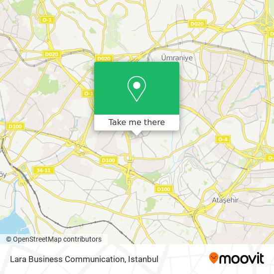 Lara Business Communication map