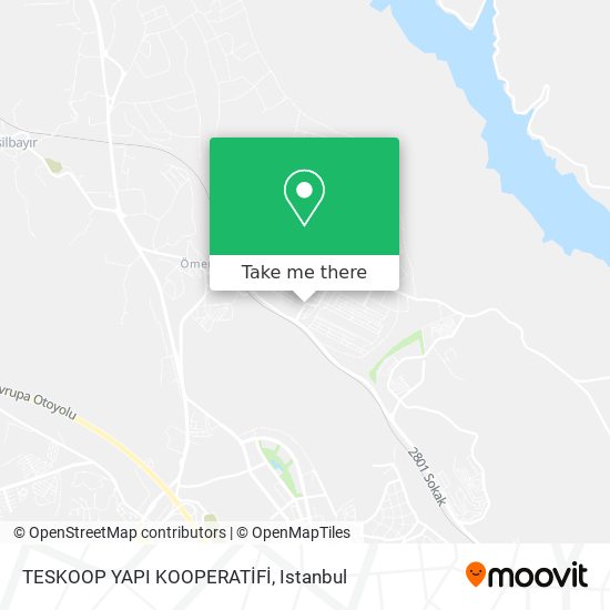 TESKOOP YAPI KOOPERATİFİ map