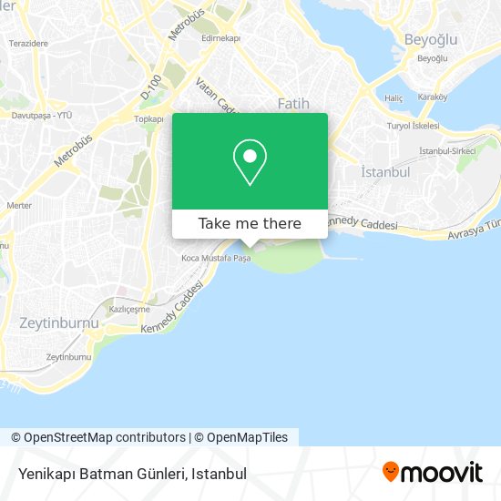 Yenikapı Batman Günleri map