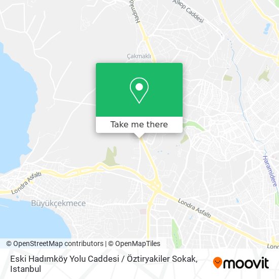 Eski Hadımköy Yolu Caddesi / Öztiryakiler Sokak map