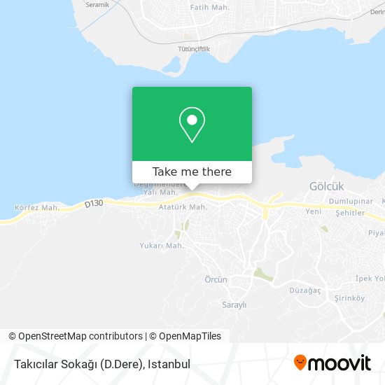 Takıcılar Sokağı (D.Dere) map