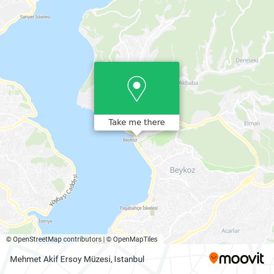 Mehmet Akif Ersoy Müzesi map