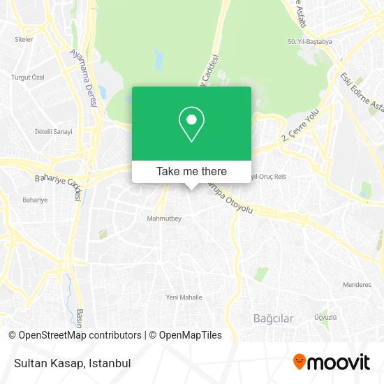 Sultan Kasap map