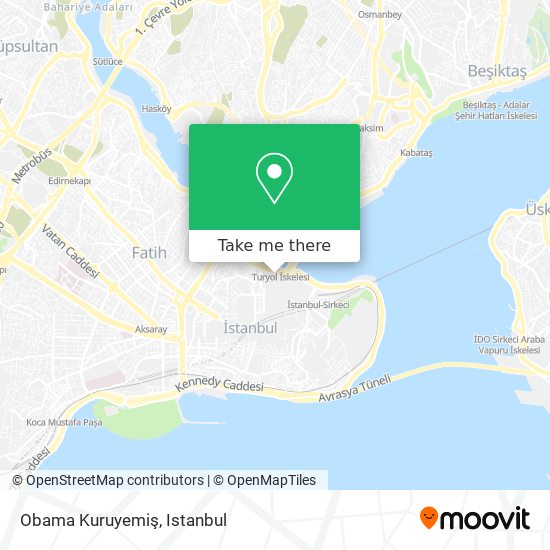 Obama Kuruyemiş map