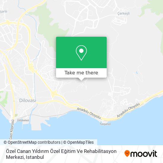 Özel Canan Yıldırım Özel Eğitim Ve Rehabilitasyon Merkezi map