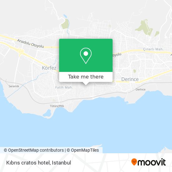 Kıbrıs cratos hotel map