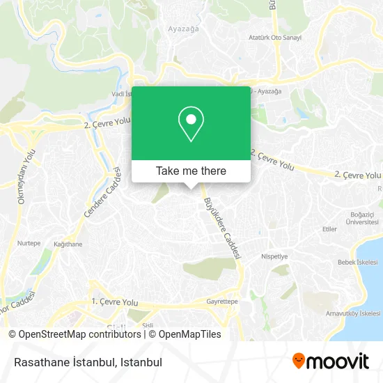 Rasathane İstanbul map