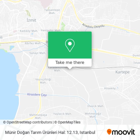 Münir Doğan Tarım Ürünleri Hal: 12.13 map