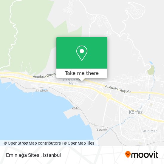 Emin ağa Sitesi map