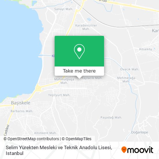 Selim Yürekten Mesleki ve Teknik Anadolu Lisesi map