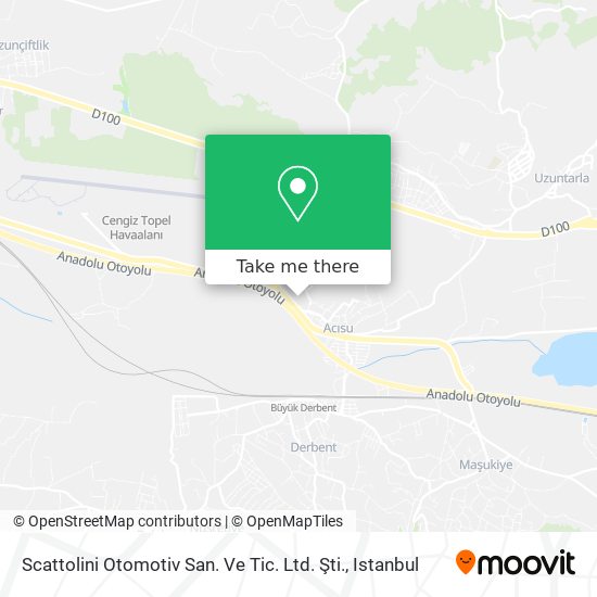 Scattolini Otomotiv San. Ve Tic. Ltd. Şti. map