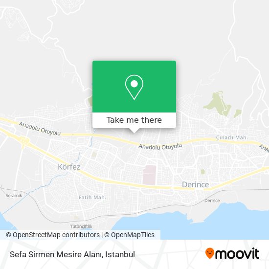 Sefa Sirmen Mesire Alanı map