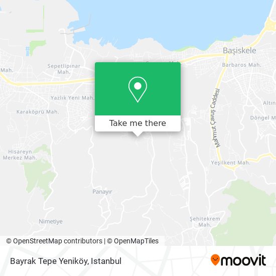 Bayrak Tepe Yeniköy map