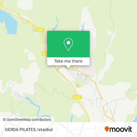 GERDA PILATES map