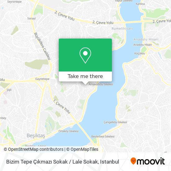 Bizim Tepe Çıkmazı Sokak / Lale Sokak map