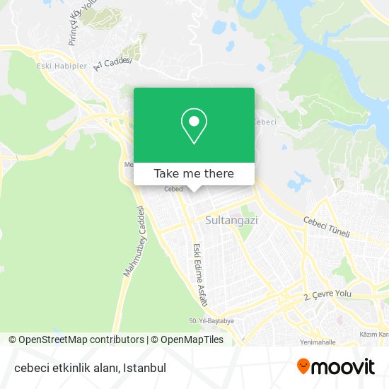 cebeci etkinlik alanı map