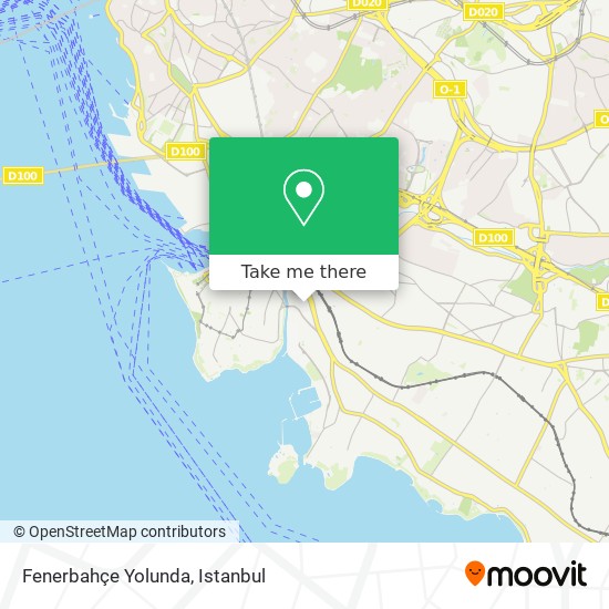 Fenerbahçe Yolunda map