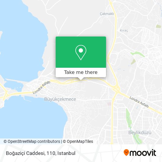 Boğaziçi Caddesi, 110 map