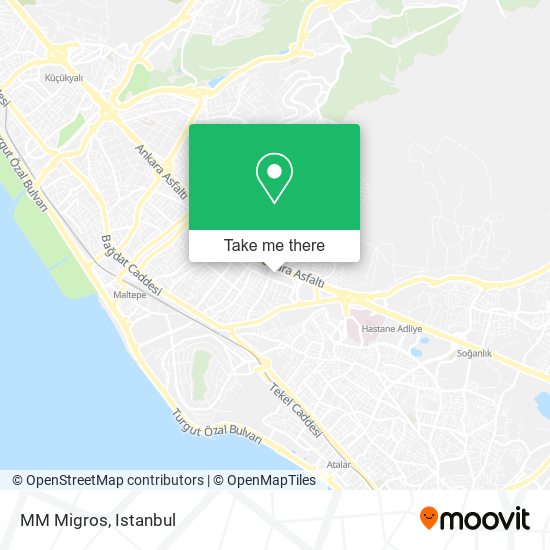 MM Migros map