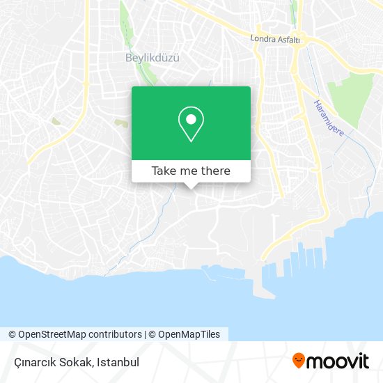 Çınarcık Sokak map
