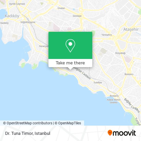 Dr. Tuna Timor map