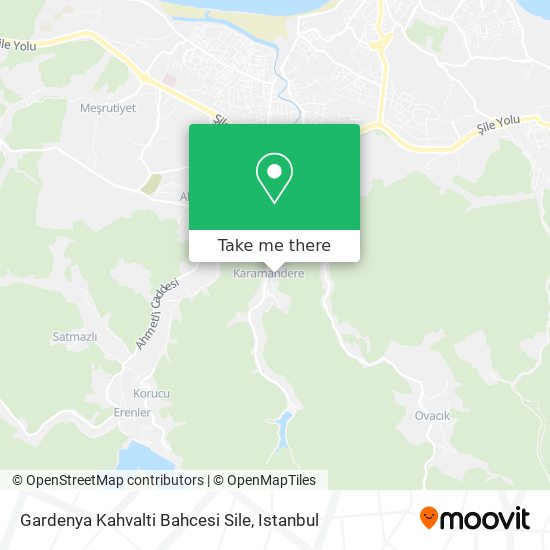 Gardenya Kahvalti Bahcesi Sile map