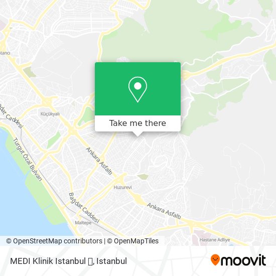 MEDI Klinik Istanbul 💉 map