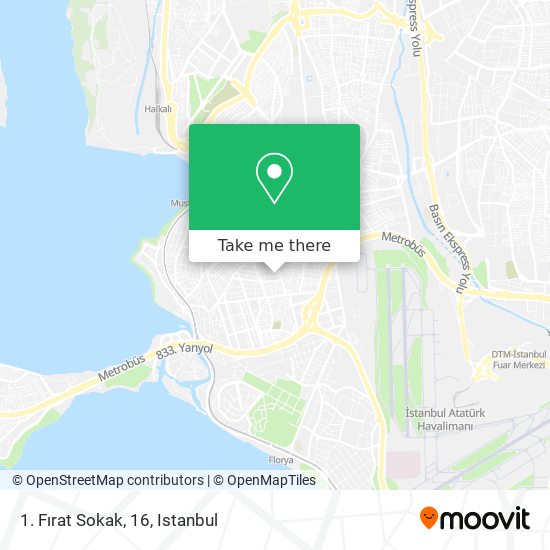 1. Fırat Sokak, 16 map
