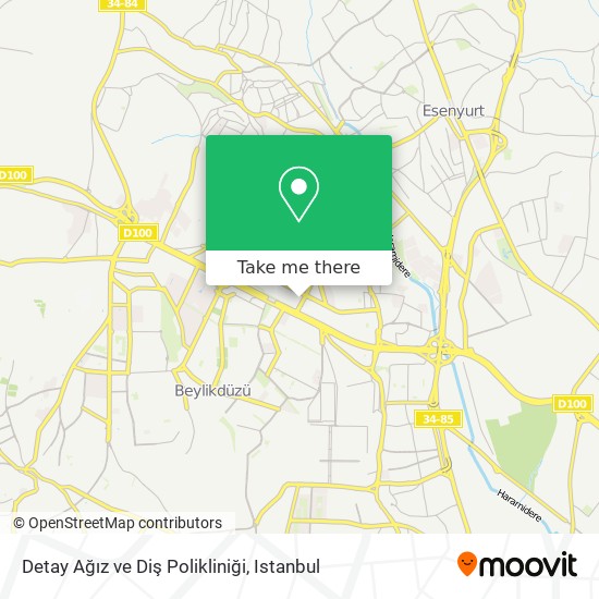 Detay Ağız ve Diş Polikliniği map