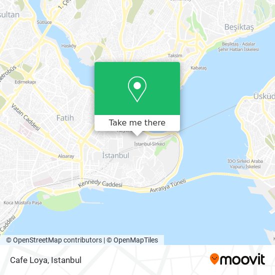 Cafe Loya map