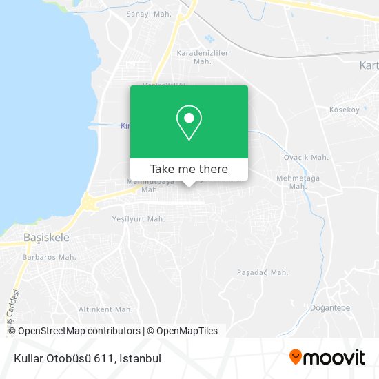 Kullar Otobüsü 611 map