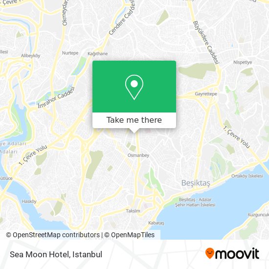 Sea Moon Hotel map