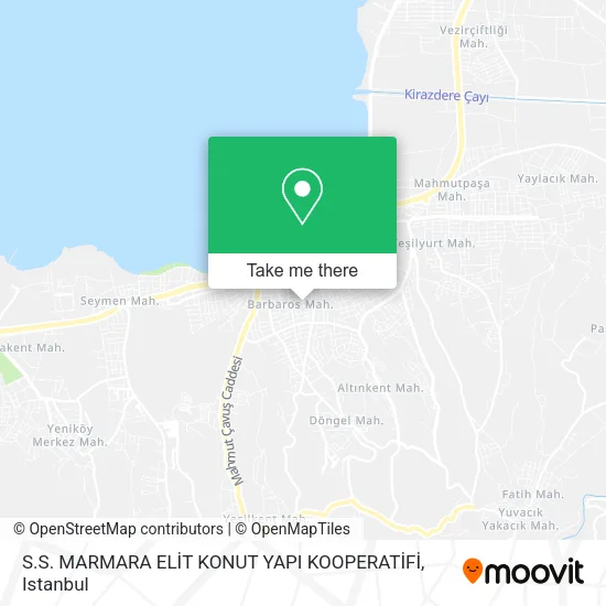 S.S. MARMARA ELİT KONUT YAPI KOOPERATİFİ map