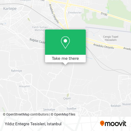 Yıldız Entegre Tesisleri map