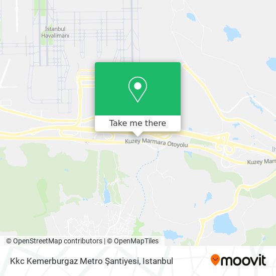 Kkc Kemerburgaz Metro Şantiyesi map